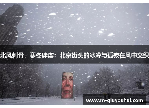 北风刺骨，寒冬肆虐：北京街头的冰冷与孤寂在风中交织