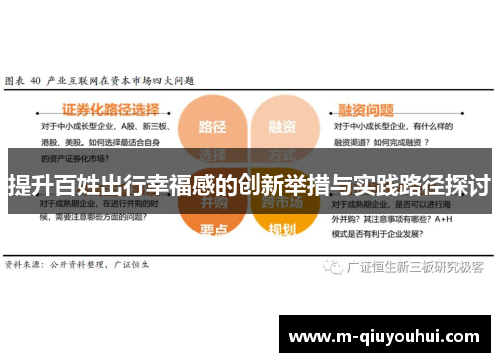 提升百姓出行幸福感的创新举措与实践路径探讨